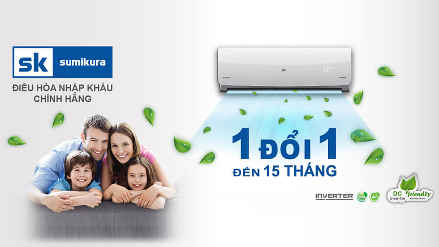 Các loại điều hòa được sử dụng nhiều nhất hiện nay